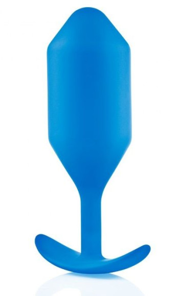 Синяя пробка для ношения B-vibe Snug Plug 5 - 14 см. Синяя пробка для ношения B-vibe Snug Plug 5 - 14 см.