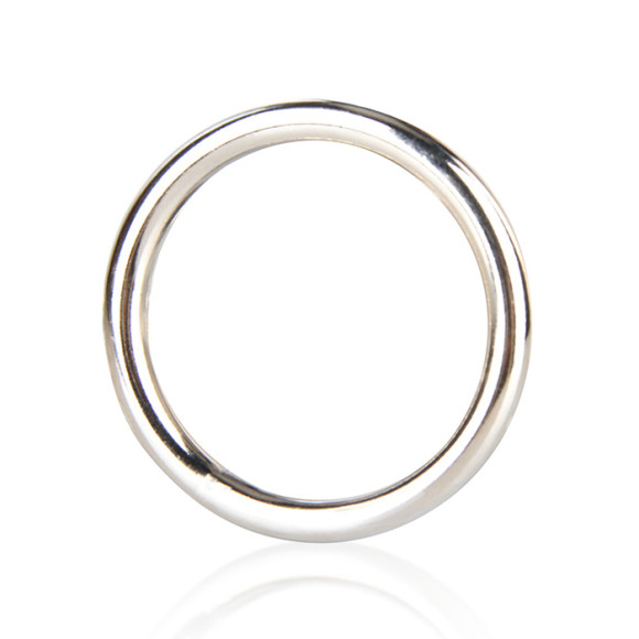 Стальное эрекционное кольцо STEEL COCK RING - 4.5 см. Стальное эрекционное кольцо STEEL COCK RING - 4.5 см.