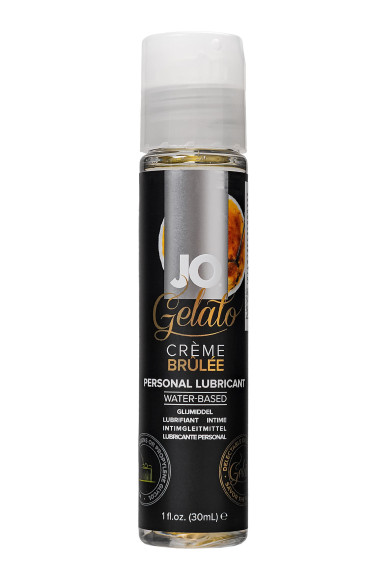 Лубрикант с ароматом крем-брюле JO GELATO CREME BRULEE - 30 мл. Лубрикант с ароматом крем-брюле JO GELATO CREME BRULEE - 30 мл.