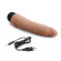 Кофейный вибратор-реалистик 7 Realistic Vibrator - 20 см. Кофейный вибратор-реалистик 7 Realistic Vibrator - 20 см.