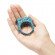 Бирюзовое эрекционное виброкольцо на пенис SILICONE LOVE RING Бирюзовое эрекционное виброкольцо на пенис SILICONE LOVE RING