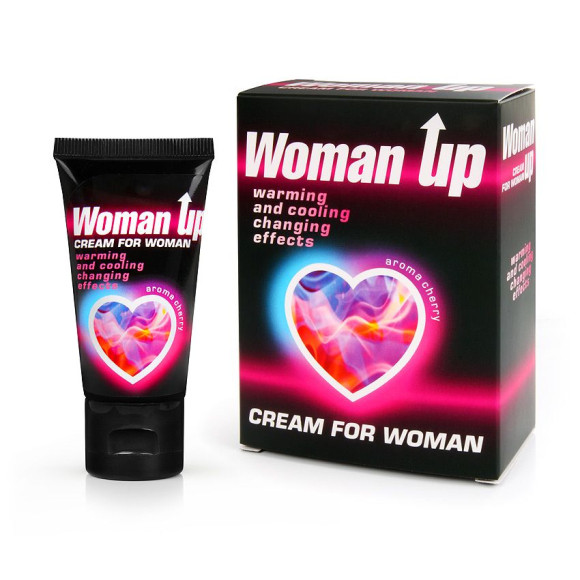 Возбуждающий крем для женщин с ароматом вишни Woman Up - 25 гр. Возбуждающий крем для женщин с ароматом вишни Woman Up - 25 гр.