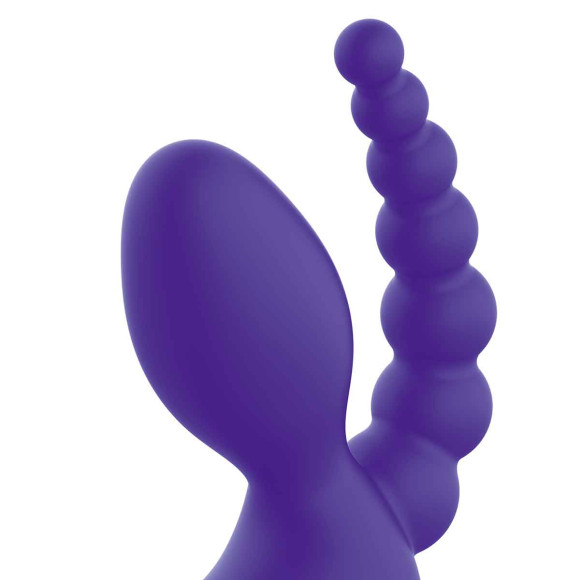 Фиолетовый безремневой страпон с пультом ДУ 7’’ Remote Control Strapless - 24 см. Фиолетовый безремневой страпон с пультом ДУ 7’’ Remote Control Strapless - 24 см.