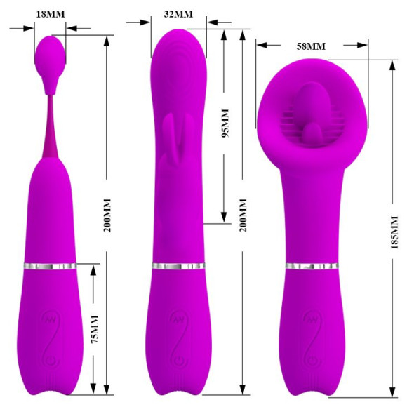 Лиловый вибронабор Thrill Kit Лиловый вибронабор Thrill Kit