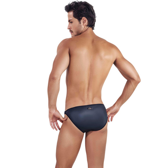 Черные мужские трусы-брифы с декоративным пояском Misty Brief Черные мужские трусы-брифы с декоративным пояском Misty Brief