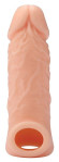 Телесная насадка EXTENDER WITH BALL STRAP 5.5 - 14 см. Телесная насадка EXTENDER WITH BALL STRAP 5.5 - 14 см.