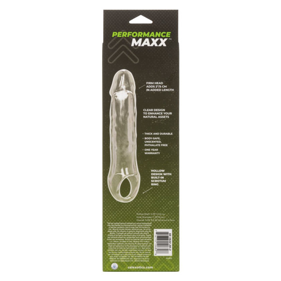 Прозрачная увеличивающая насадка Performance Maxx Extension 7.5 - 23 см. Прозрачная увеличивающая насадка Performance Maxx Extension 7.5 - 23 см.