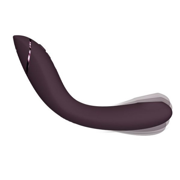 Сливовый стимулятор G-точки Womanizer OG c технологией Pleasure Air и вибрацией - 17,7 см. Сливовый стимулятор G-точки Womanizer OG c технологией Pleasure Air и вибрацией - 17,7 см.