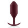 Бордовая пробка для ношения B-vibe Snug Plug 5 - 14 см. Бордовая пробка для ношения B-vibe Snug Plug 5 - 14 см.