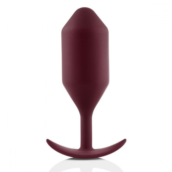Бордовая пробка для ношения B-vibe Snug Plug 5 - 14 см. Бордовая пробка для ношения B-vibe Snug Plug 5 - 14 см.