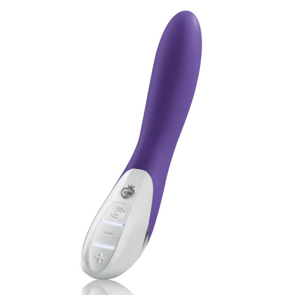 Фиолетовый вибратор Mystim Elegant Eric - 27 см. Фиолетовый вибратор Mystim Elegant Eric - 27 см.