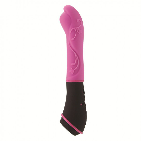 Розовый вибромассажер из силикона TANTRIC AURA MASSAGER - 15 см. Розовый вибромассажер из силикона TANTRIC AURA MASSAGER - 15 см.
