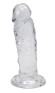 Прозрачный фаллоимитатор на присоске Majestic Jelly Dildo - 14,7 см. Прозрачный фаллоимитатор на присоске Majestic Jelly Dildo - 14,7 см.