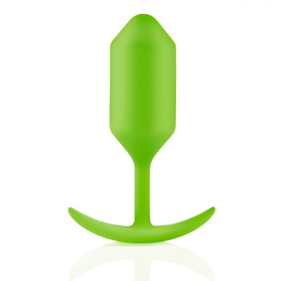 Лаймовая пробка для ношения B-vibe Snug Plug 3 - 12,7 см. Лаймовая пробка для ношения B-vibe Snug Plug 3 - 12,7 см.