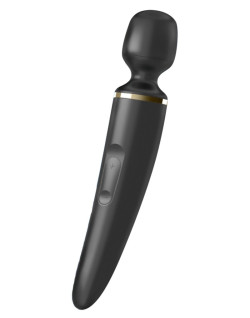 Черный вибратор Satisfyer Wand-er Woman Черный вибратор Satisfyer Wand-er Woman
