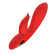 Красный вибратор-кролик 5’’ Silicone Kissing - 20,2 см. Красный вибратор-кролик 5’’ Silicone Kissing - 20,2 см.