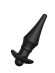 Черная перезаряжаемая анальная пробка №08 Cone-shaped butt plug - 13,5 см. Черная перезаряжаемая анальная пробка №08 Cone-shaped butt plug - 13,5 см.