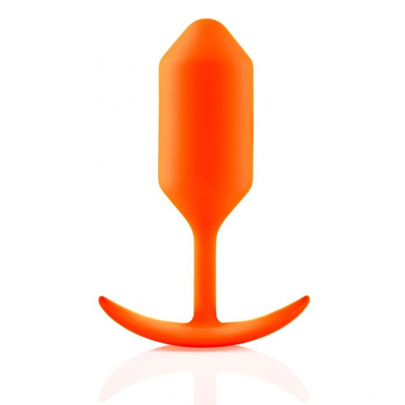 Оранжевая пробка для ношения B-vibe Snug Plug 3 - 12,7 см. Оранжевая пробка для ношения B-vibe Snug Plug 3 - 12,7 см.