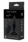 Черная анальная вибропробка Angelina Remote Rotating Plug - 14 см. Черная анальная вибропробка Angelina Remote Rotating Plug - 14 см.