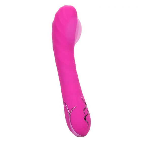 Розовый вибромассажер Insatiable G Inflatable G-Wand с функцией расширения - 21,5 см. Розовый вибромассажер Insatiable G Inflatable G-Wand с функцией расширения - 21,5 см.