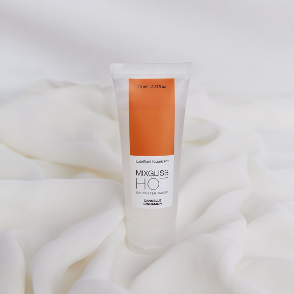 Согревающий лубрикант Mixgliss Hot Cinnamon с ароматом корицы - 70 мл. Согревающий лубрикант Mixgliss Hot Cinnamon с ароматом корицы - 70 мл.