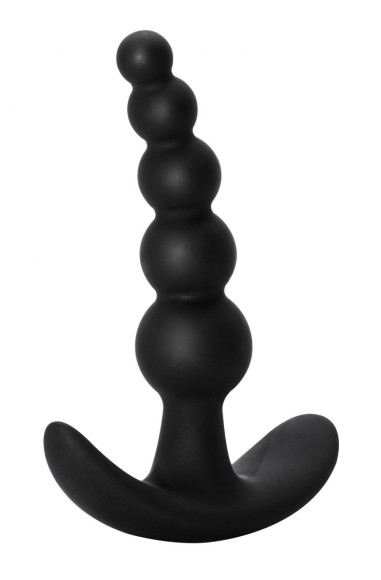 Чёрная анальная пробка Bubbles Anal Plug - 11,5 см. Чёрная анальная пробка Bubbles Anal Plug - 11,5 см.
