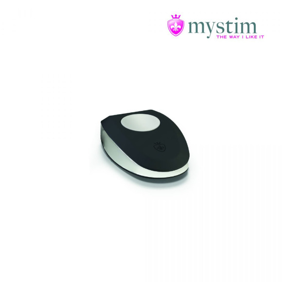 Черная пробка Mystim Rocking Vibe S с возможностью подключения к электростимулятору - 9,7 см. Черная пробка Mystim Rocking Vibe S с возможностью подключения к электростимулятору - 9,7 см.