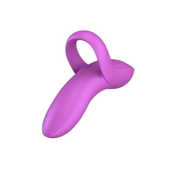 Лиловая вибронасадка на палец Bold Lover Лиловая вибронасадка на палец Bold Lover