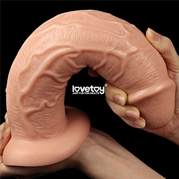 Телесный фаллоимитатор-гигант 11 Realistic Long Dildo - 28 см. Телесный фаллоимитатор-гигант 11 Realistic Long Dildo - 28 см.