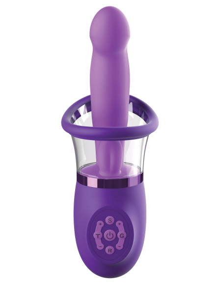 Фиолетовая помпа-вибратор Ultimate Pleasure Pro Plus Фиолетовая помпа-вибратор Ultimate Pleasure Pro Plus
