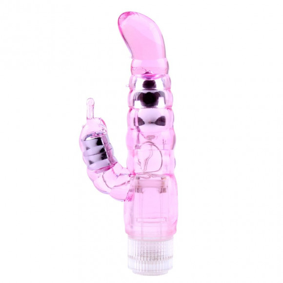 Розовый вибратор-кролик My Dual Pleasure - 21 см. Розовый вибратор-кролик My Dual Pleasure - 21 см.