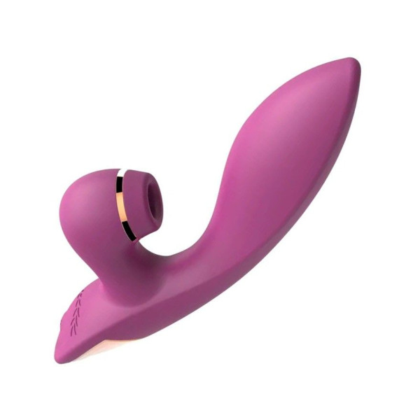 Сливовый вибратор-кролик с вакуумной стимуляцией 5’’ Silicone Suction Kiss - 20,3 см. Сливовый вибратор-кролик с вакуумной стимуляцией 5’’ Silicone Suction Kiss - 20,3 см.