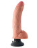 Телесный виброфаллос со съемной присоской 9 Vibrating Cock with Balls - 22,9 см. Телесный виброфаллос со съемной присоской 9 Vibrating Cock with Balls - 22,9 см.