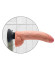 Телесный виброфаллос со съемной присоской 9 Vibrating Cock with Balls - 22,9 см. Телесный виброфаллос со съемной присоской 9 Vibrating Cock with Balls - 22,9 см.