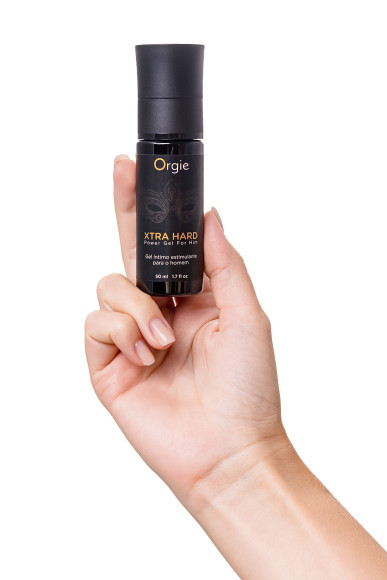 Возбуждающий крем для мужчин ORGIE Xtra Hard Power Gel for Him - 50 мл. Возбуждающий крем для мужчин ORGIE Xtra Hard Power Gel for Him - 50 мл.