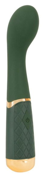 Зеленый стимулятор точки G Luxurious G-Spot Massager - 19,5 см. Зеленый стимулятор точки G Luxurious G-Spot Massager - 19,5 см.