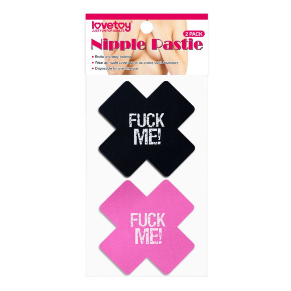 Набор из 2 пар пэстисов Cross Pattern Nipple Pasties Набор из 2 пар пэстисов Cross Pattern Nipple Pasties
