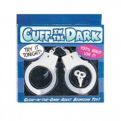 Светящиеся в темноте пластиковые наручники Cuff-In-The-Dark Светящиеся в темноте пластиковые наручники Cuff-In-The-Dark