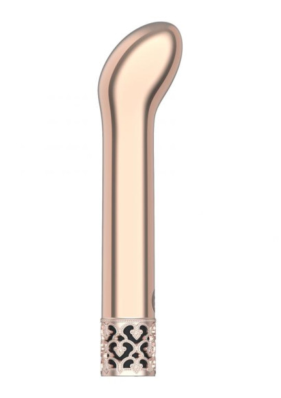 Розовый мини-вибратор G-точки Jewel - 12 см. Розовый мини-вибратор G-точки Jewel - 12 см.
