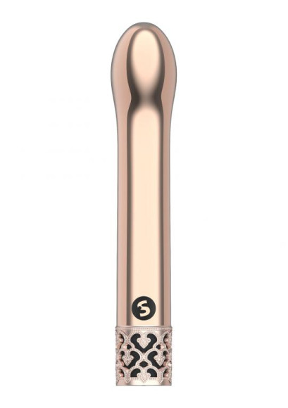 Розовый мини-вибратор G-точки Jewel - 12 см. Розовый мини-вибратор G-точки Jewel - 12 см.