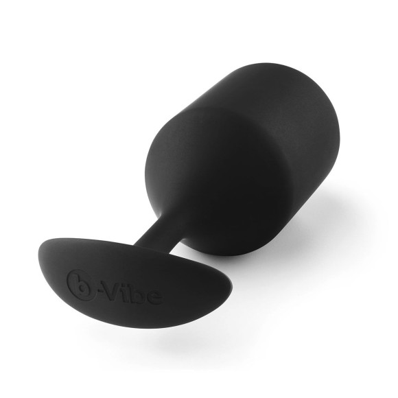 Чёрная пробка для ношения B-vibe Snug Plug 5 - 14 см. Чёрная пробка для ношения B-vibe Snug Plug 5 - 14 см.