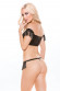 Топ и трусики с бахромой Faux Leather Off-Shoulder Top & G-String Set Топ и трусики с бахромой Faux Leather Off-Shoulder Top & G-String Set