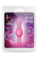 Розовая анальная пробка Curvy Anal Plug - 8,4 см. Розовая анальная пробка Curvy Anal Plug - 8,4 см.
