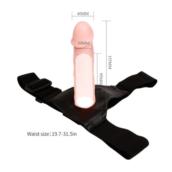 Телесный фаллоимитатор на трусиках Jessica Strap-On - 15,5 см. Телесный фаллоимитатор на трусиках Jessica Strap-On - 15,5 см.