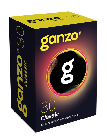 Классические презервативы с обильной смазкой Ganzo Classic - 30 шт. Классические презервативы с обильной смазкой Ganzo Classic - 30 шт.