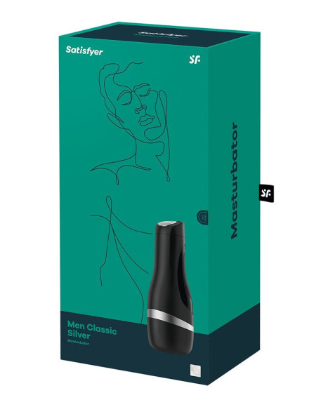 Мастурбатор Satisfyer Men Classic Silver Мастурбатор Satisfyer Men Classic Silver