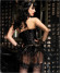 Корсет Paige с розочкой на лифе
