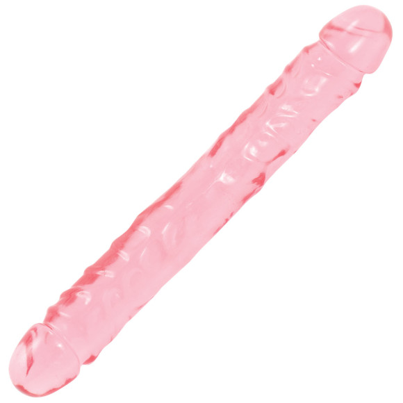 Двухсторонний гелевый фаллоимитатор Crystal Jellies 12 Jr. Double Dong - 30,5 см. Двухсторонний гелевый фаллоимитатор Crystal Jellies 12 Jr. Double Dong - 30,5 см.