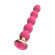 Розовый вибратор-ёлочка Mini Vibrator с пультом ДУ - 19 см. Розовый вибратор-ёлочка Mini Vibrator с пультом ДУ - 19 см.