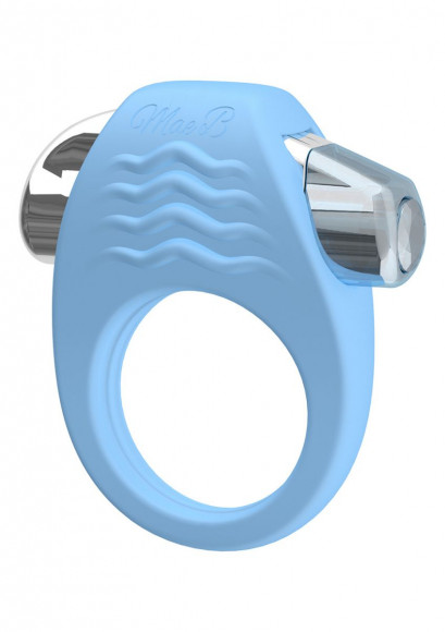 Голубое эрекционное кольцо с вибрацией Stylish Soft Touch C-ring Голубое эрекционное кольцо с вибрацией Stylish Soft Touch C-ring